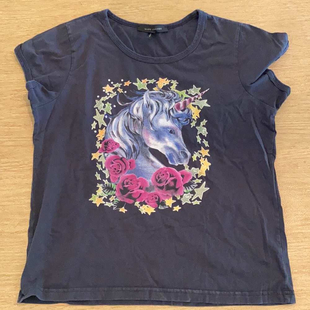 Marc Jacobs Unicorn graphic tee, L